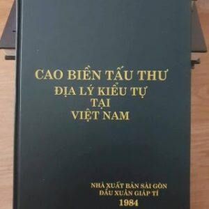 Cao Biền Tấu Thư Địa Lý Kiểu Tự PDF