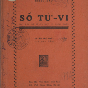Số Tử Vi Dạy cách lấy số tử vi và dạy cả cách đoán PDF