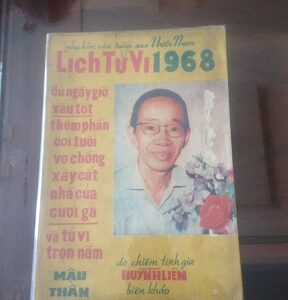 Lịch Sách Tử Vi Mậu Thân 1968